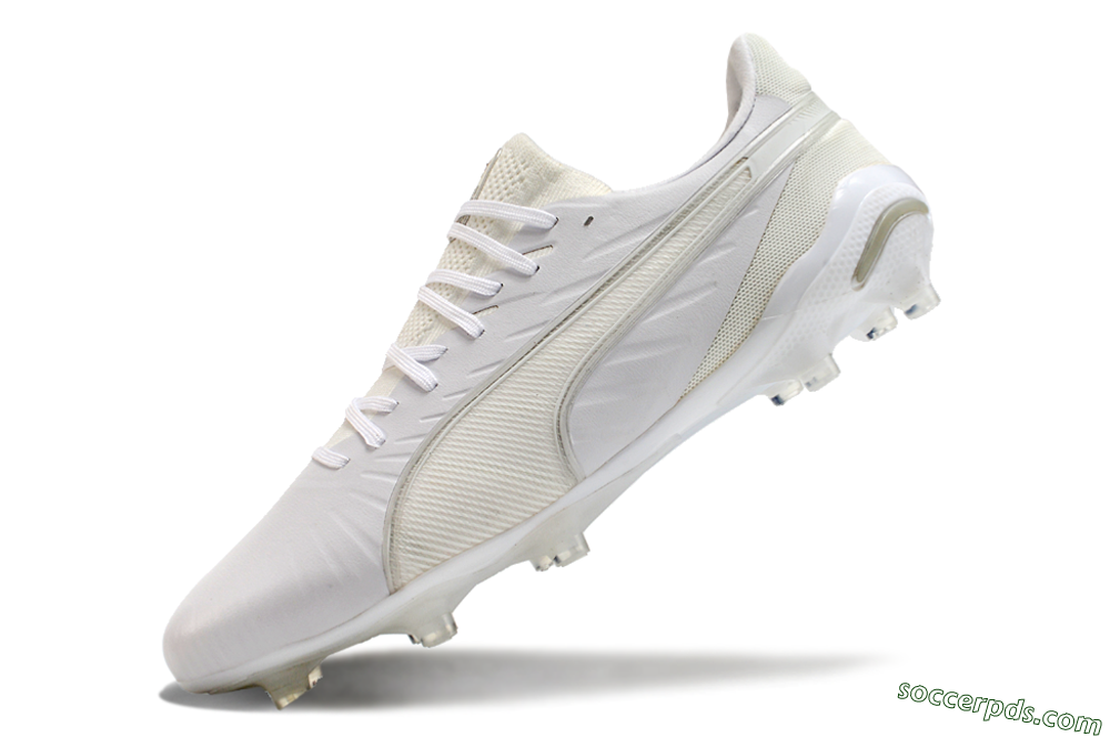 Puma Ultra Ultimate AG Low-Tops Football Boots - White/Beige 5