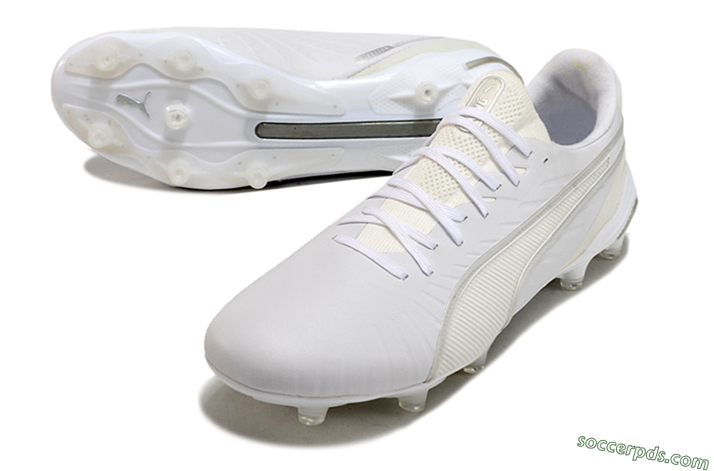 Puma Ultra Ultimate AG Low-Tops Football Boots - White/Beige 3