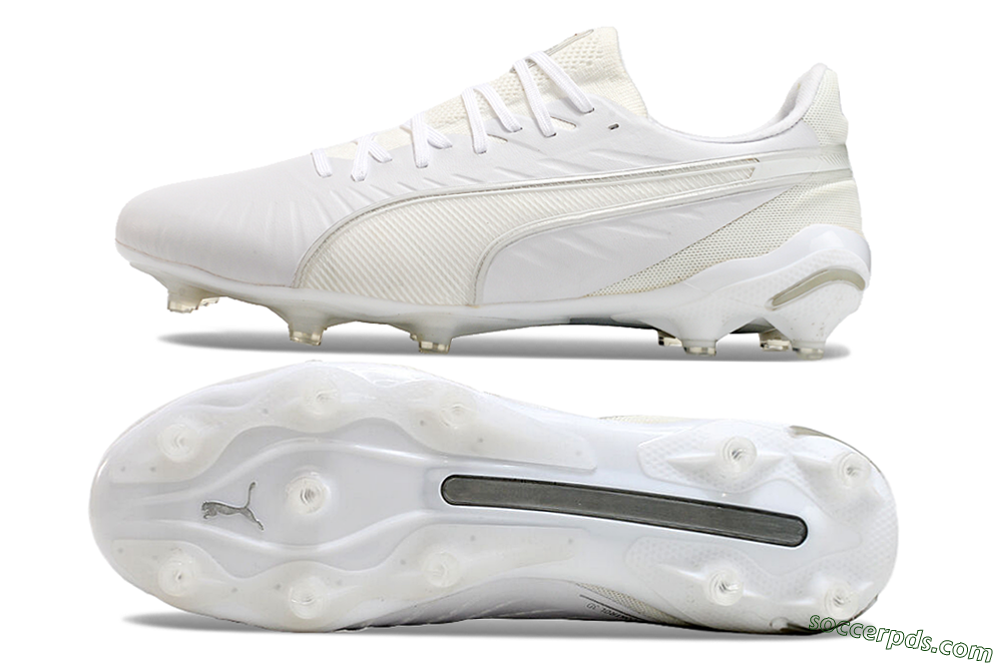 Puma Ultra Ultimate AG Low-Tops Football Boots - White/Beige 0
