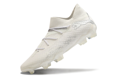 Puma Future 7 Ultimate FG Low-Tops Football Boots - Beige/Silver