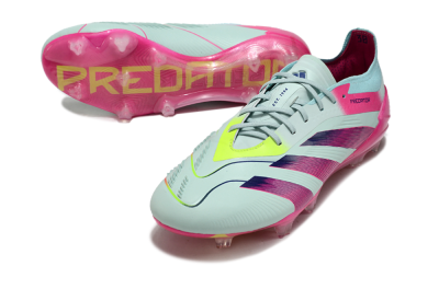 Adidas Predator Elite 24 FG Low-Tops Football Boots - Jade/Purple/Pink