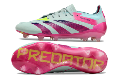 Adidas Predator Elite 24 FG Low-Tops Football Boots - Jade/Purple/Pink