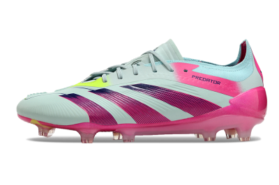 Adidas Predator Elite 24 FG Low-Tops Football Boots - Jade/Purple/Pink