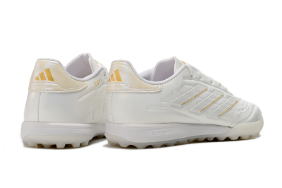 Adidas Copa Pure.3 TF Low-Tops Football Shoes - White/Gold/Beige