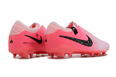 Nike Tiempo Legend 10 Elite AG Low-Tops Football Shoes - Pink Foam/Black