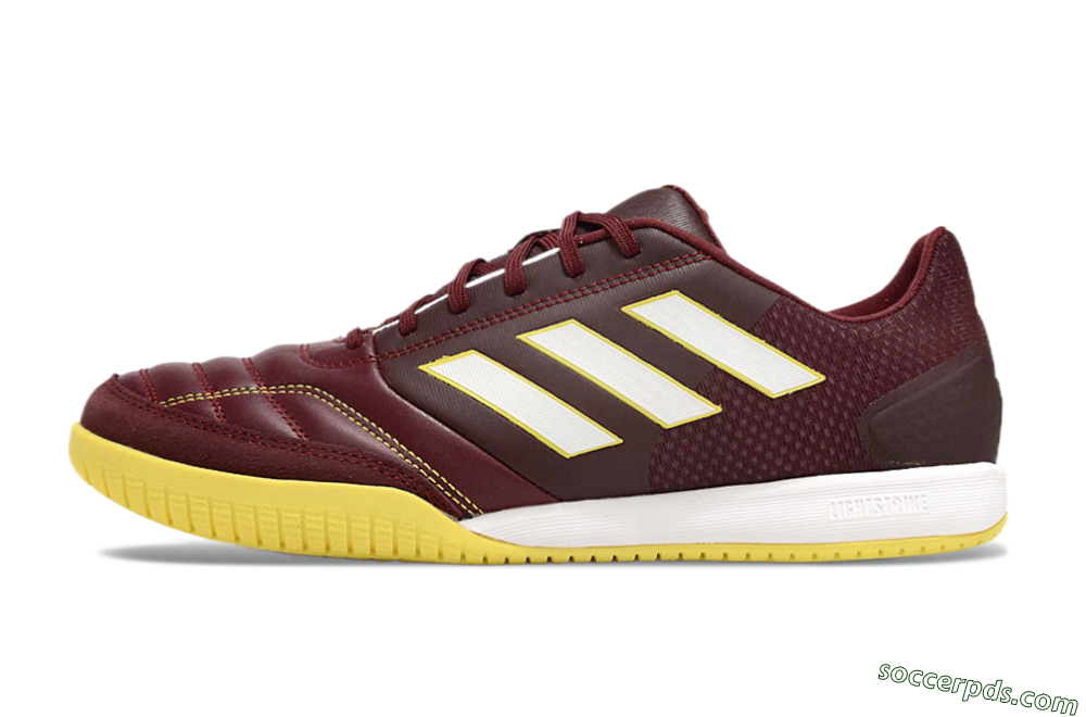 Adidas Top Sala IC Low-Tops Football Shoes - Red/White/Yellow 2