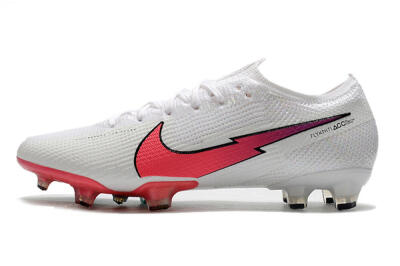 Nike Mercurial Vapor 13 Elite FG Low-Tops Football Boots - White/Red/Blue