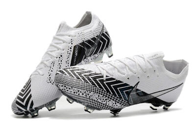 Nike Mercurial Vapor 13 Elite FG Low-Tops Football Boots - Black/White/Blue