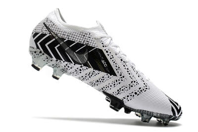 Nike Mercurial Vapor 13 Elite FG Low-Tops Football Boots - Black/White/Blue