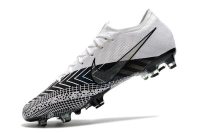 Nike Mercurial Vapor 13 Elite FG Low-Tops Football Boots - Black/White/Blue