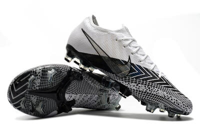 Nike Mercurial Vapor 13 Elite FG Low-Tops Football Boots - Black/White/Blue