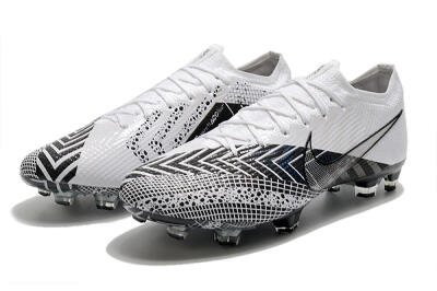 Nike Mercurial Vapor 13 Elite FG Low-Tops Football Boots - Black/White/Blue