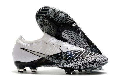 Nike Mercurial Vapor 13 Elite FG Low-Tops Football Boots - Black/White/Blue