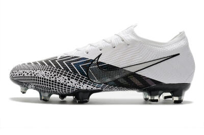 Nike Mercurial Vapor 13 Elite FG Low-Tops Football Boots - Black/White/Blue