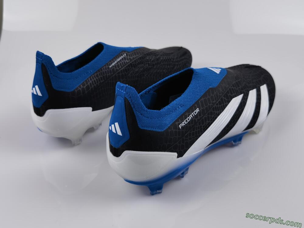 Adidas Predator Accuracy+ Laceless FG Low-Tops Football Boots - Black/White/Blue