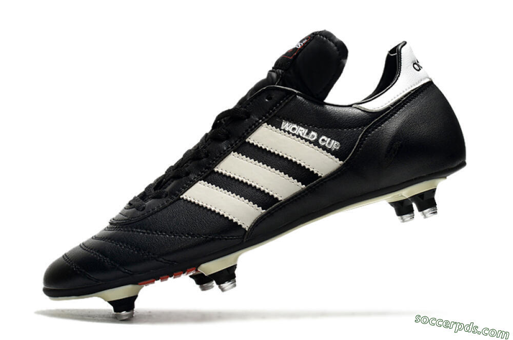 Adidas Copa World Cup SG Low-Tops Football Boots - Black/White/Red 5