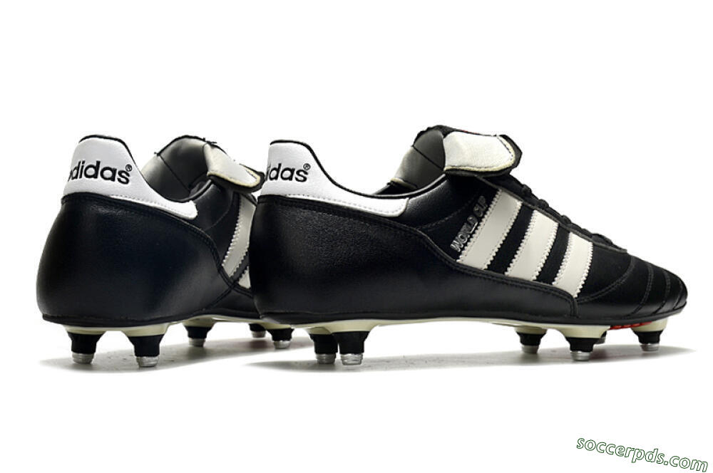 Adidas Copa World Cup SG Low-Tops Football Boots - Black/White/Red 6