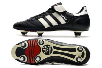 Adidas Copa World Cup SG Low-Tops Football Boots - Black/White/Red