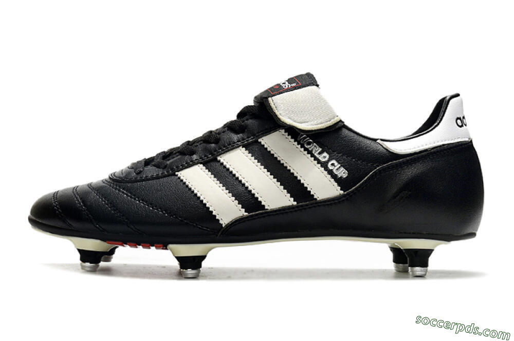 Adidas Copa World Cup SG Low-Tops Football Boots - Black/White/Red 2