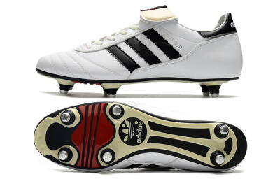 Adidas Copa World Cup SG Low-Tops Football Boots - White/Black/Red