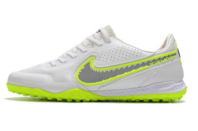 Nike React Tiempo Legend 9 Pro TF Low-Tops Football Shoes - White/Yellow/Black