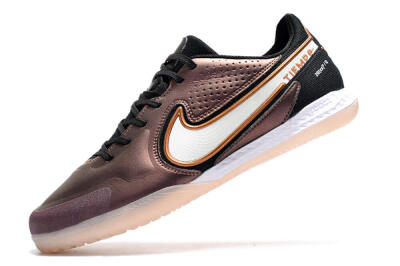 Nike React Tiempo Legend 9 Pro IC Low-Tops Football Shoes - Gold/White/Black