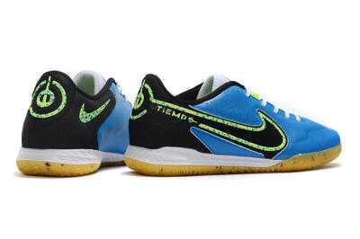 Nike React Tiempo Legend 9 Pro IC Low-Tops Football Shoes - Blue/Yellow/Black