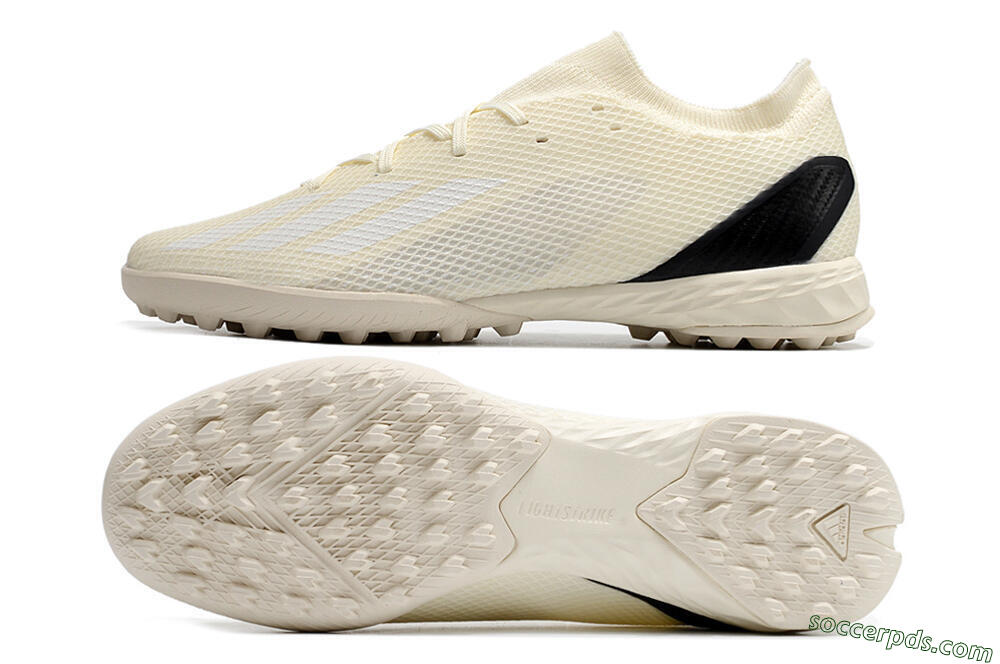 Adidas X Speedportal.3 TF Low-Tops Football Shoes - Beige/White/Black 0