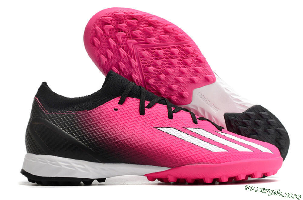Adidas X Speedportal.3 TF Low-Tops Football Shoes - Pink/White/Black 1