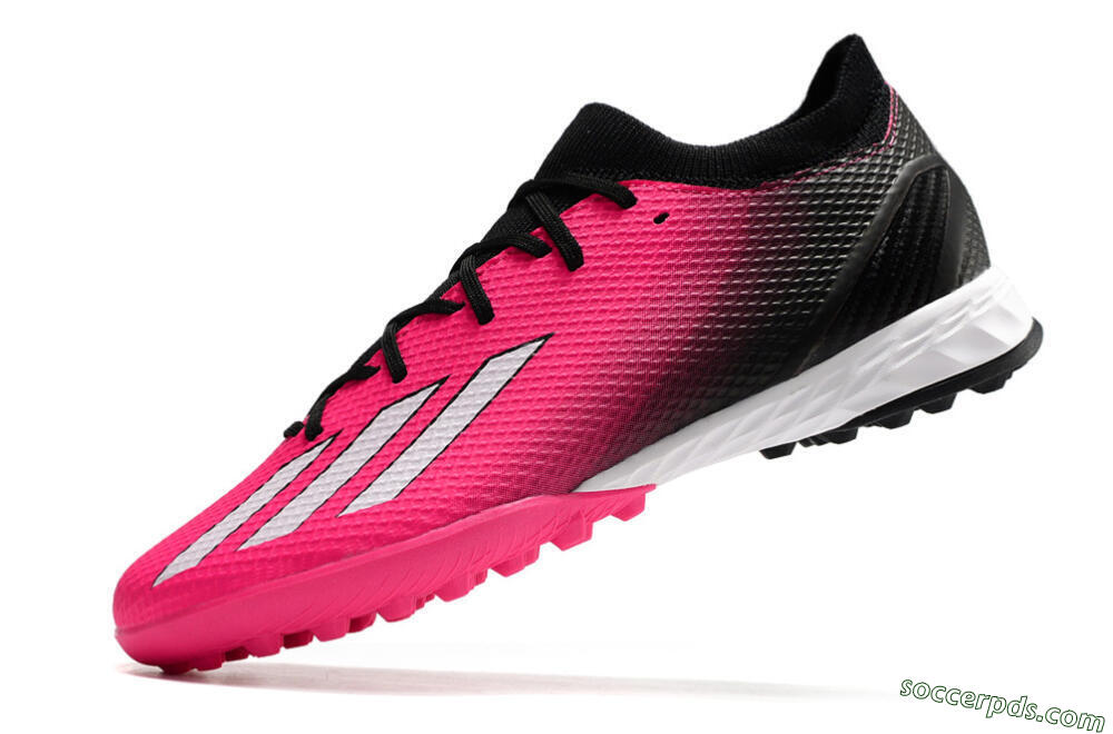 Adidas X Speedportal.3 TF Low-Tops Football Shoes - Pink/White/Black 5