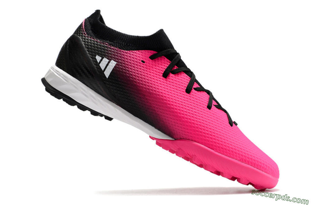 Adidas X Speedportal.3 TF Low-Tops Football Shoes - Pink/White/Black 4