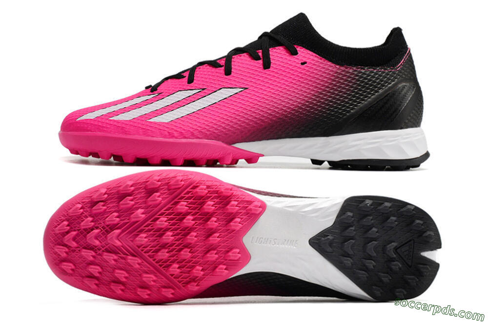 Adidas X Speedportal.3 TF Low-Tops Football Shoes - Pink/White/Black 0