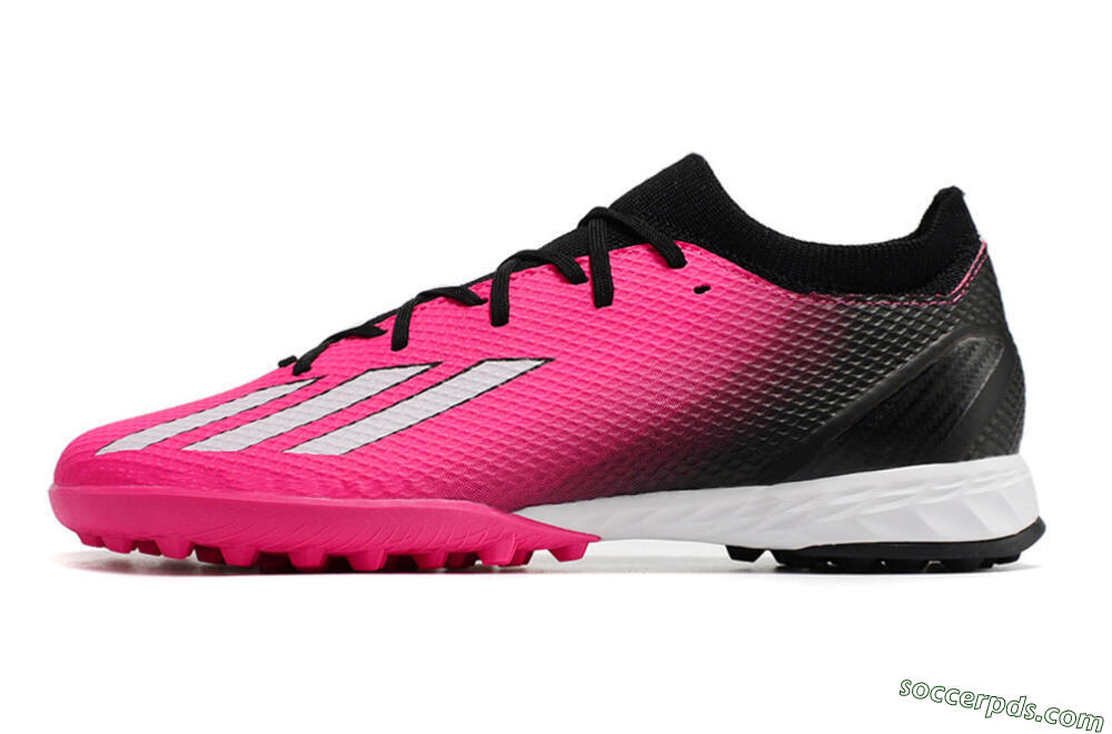Adidas X Speedportal.3 TF Low-Tops Football Shoes - Pink/White/Black 2