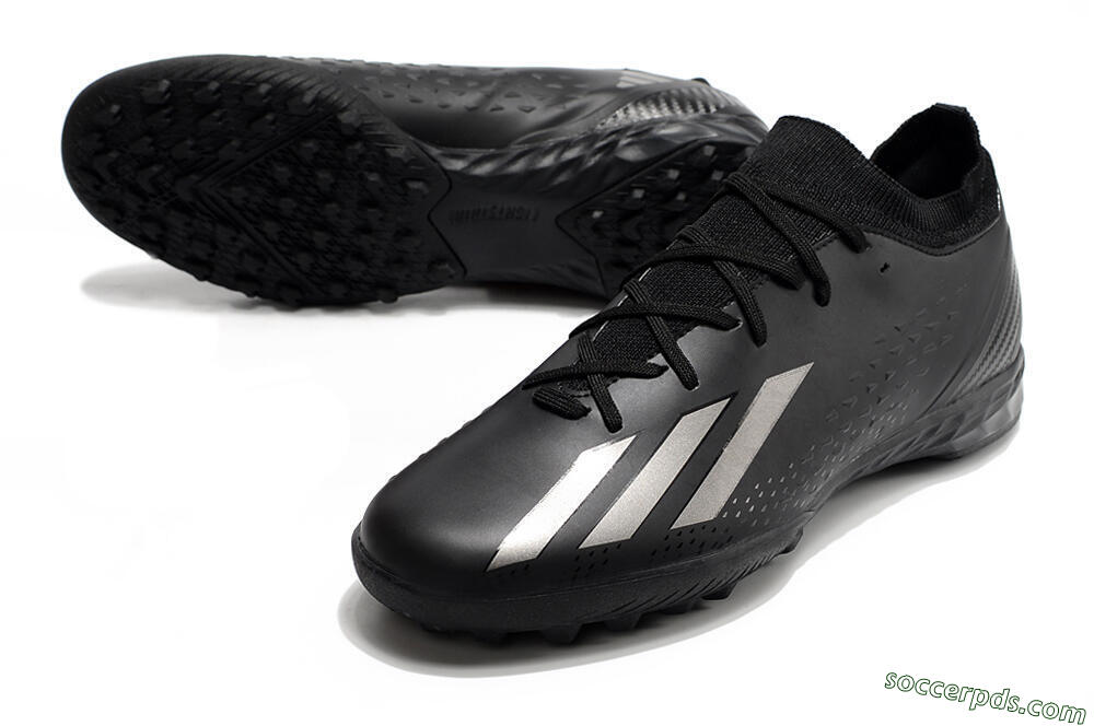 Adidas X Speedportal.3 TF Low-Tops Football Shoes - Black/Silver 3