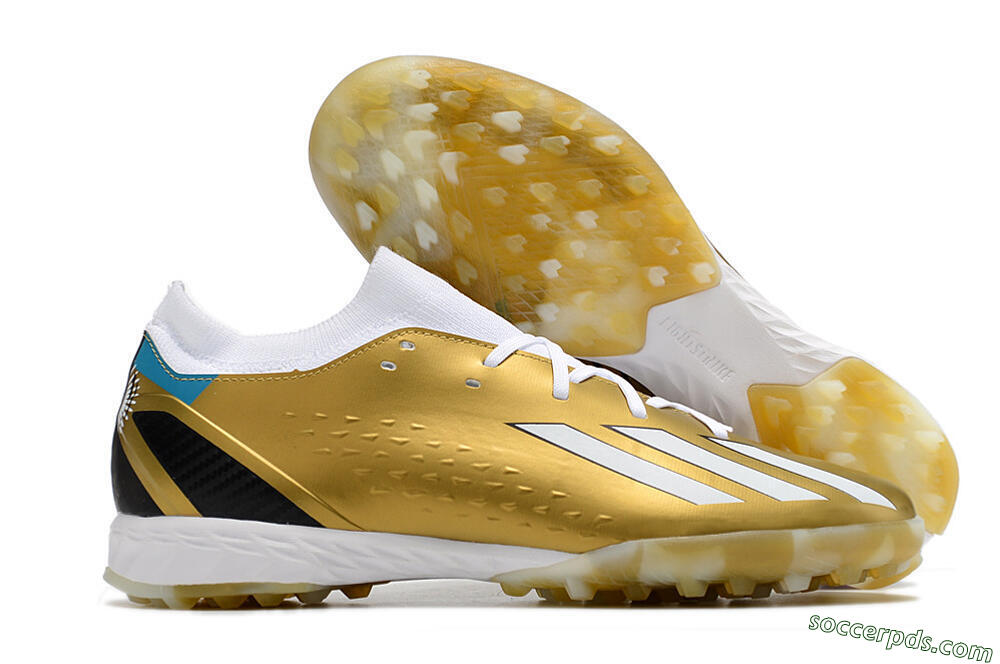 Adidas X Speedportal.3 TF Low-Tops Football Shoes - Gold/White/Black 1