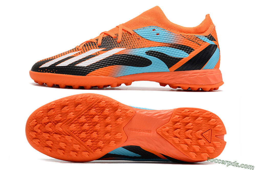 Adidas X Speedportal.3 TF Low-Tops Football Shoes - Red/White/Black/Blue 0