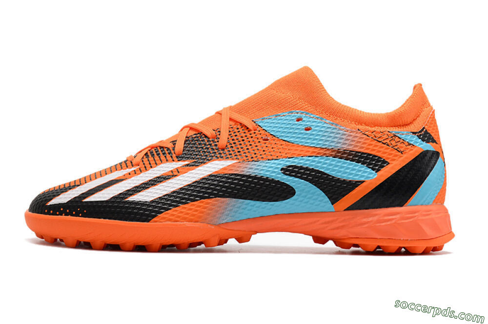 Adidas X Speedportal.3 TF Low-Tops Football Shoes - Red/White/Black/Blue 2