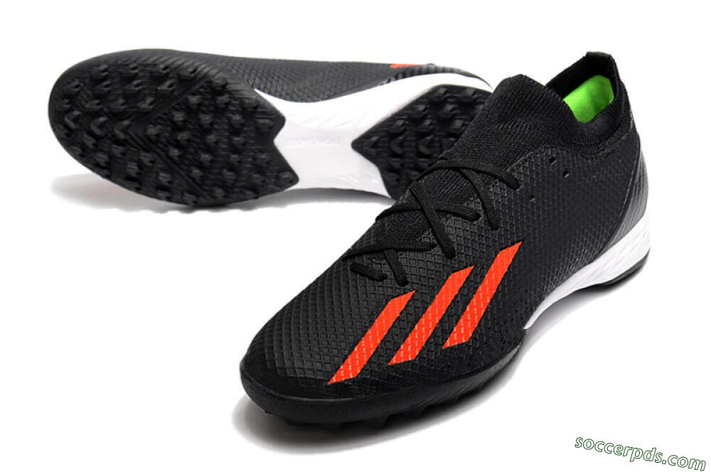 Adidas X Speedportal.3 TF Low-Tops Football Shoes - Black/Red/White 3