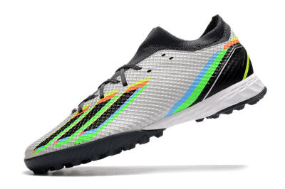 Adidas X Speedportal.3 TF Low-Tops Football Shoes - Silver/Yellow/Black