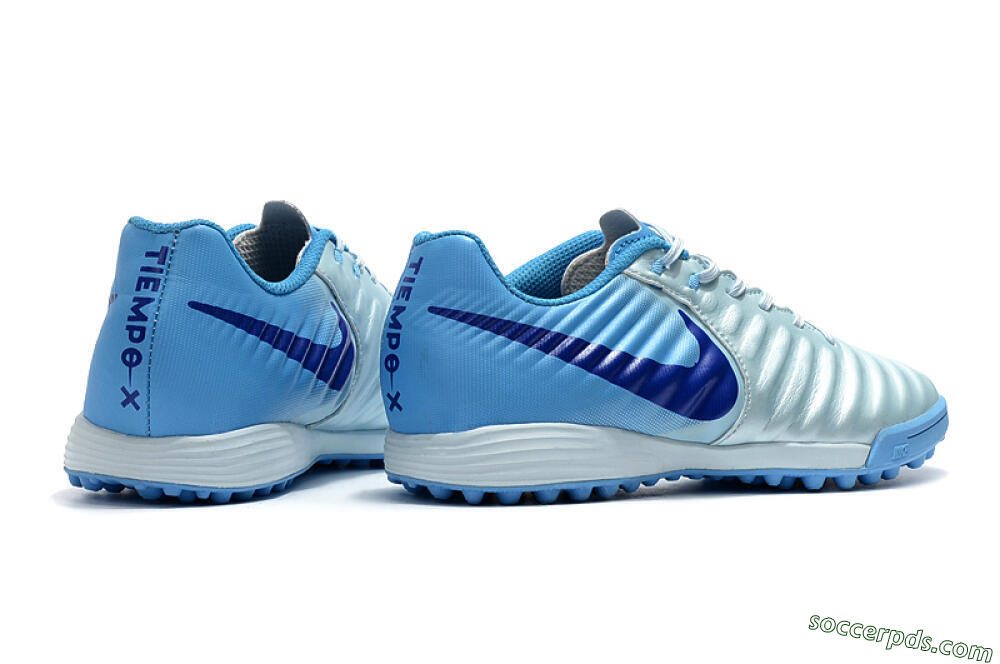 Nike Tiempox Ligera IV TF Low-Tops Football Shoes - Jade/Blue 9