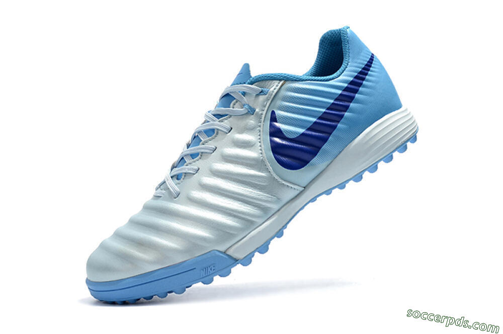 Nike Tiempox Ligera IV TF Low-Tops Football Shoes - Jade/Blue 8