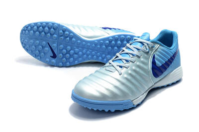 Nike Tiempox Ligera IV TF Low-Tops Football Shoes - Jade/Blue