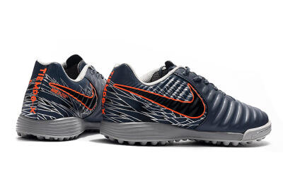 Nike Tiempox Ligera IV TF Low-Tops Football Shoes - Grey/Red/Black