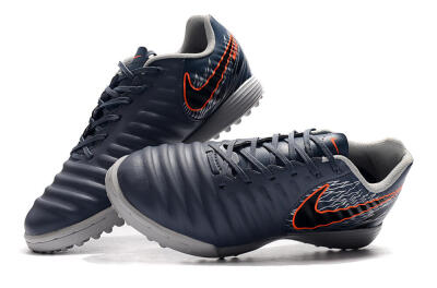 Nike Tiempox Ligera IV TF Low-Tops Football Shoes - Grey/Red/Black