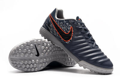 Nike Tiempox Ligera IV TF Low-Tops Football Shoes - Grey/Red/Black
