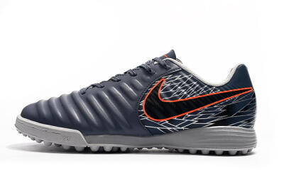 Nike Tiempox Ligera IV TF Low-Tops Football Shoes - Grey/Red/Black