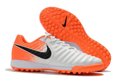 Nike Tiempox Ligera IV TF Low-Tops Football Shoes - White/Black/Red