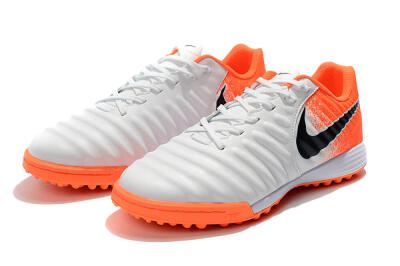 Nike Tiempox Ligera IV TF Low-Tops Football Shoes - White/Black/Red