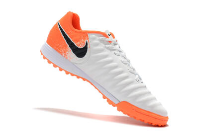 Nike Tiempox Ligera IV TF Low-Tops Football Shoes - White/Black/Red