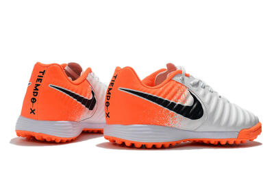 Nike Tiempox Ligera IV TF Low-Tops Football Shoes - White/Black/Red